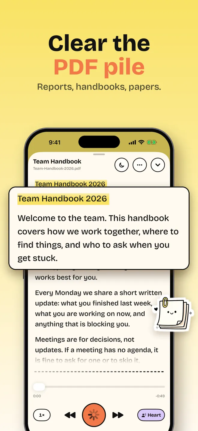 Readwalk app screenshot 6